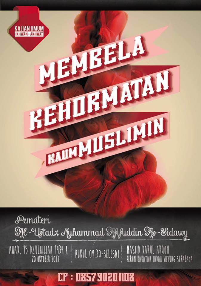 [Download] Membela Kehormatan Kaum Muslimin – Ustadz Muhammad Afifuddin